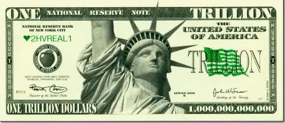 Buddy, can you spare a TRILLION dollars?
