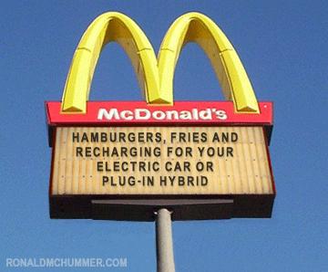 Electric Cars and Fast Food