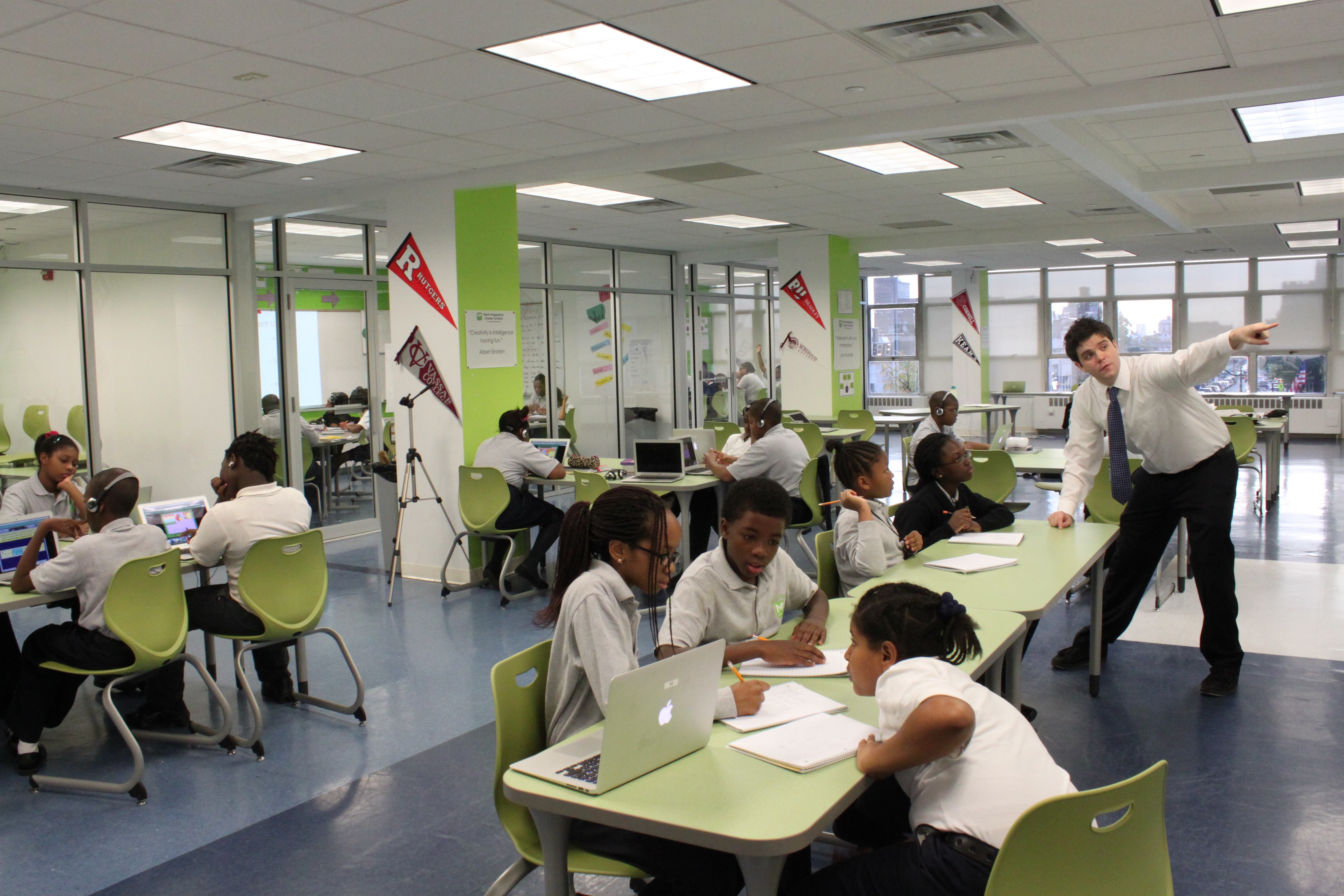 Visting Touchstone Education’s Merit Prep Charter School in Newark, NJ